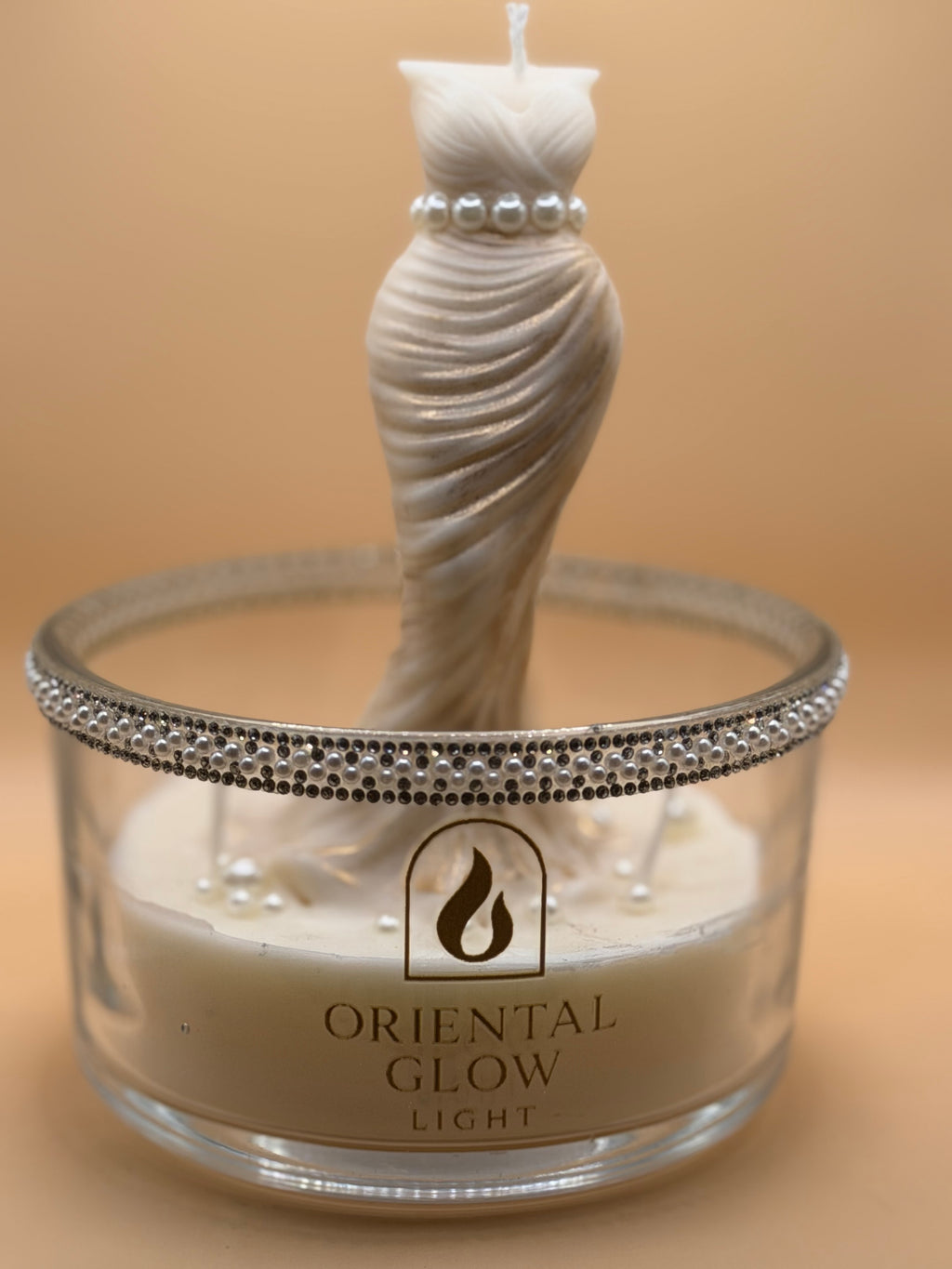 The Pearl Flame - Luxury Sculpted Candle